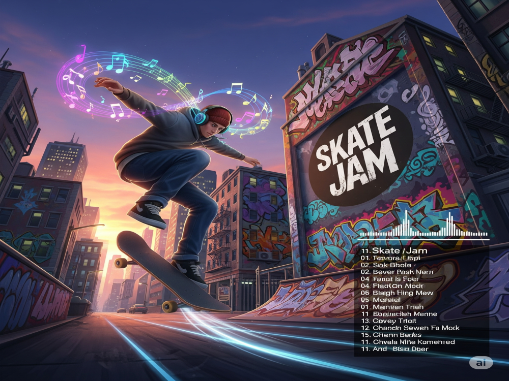 New Skate Game Confirms Massive Soundtrack with Over 100 Songs